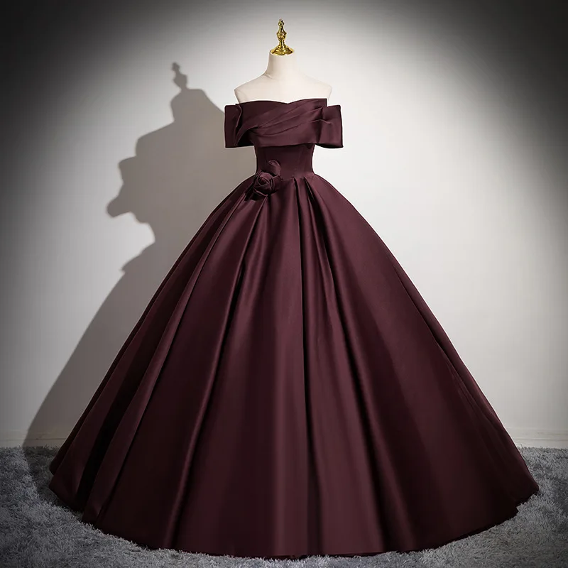 New Elegant and Premium Toast Dress for Bridal Satin Wedding Dress with One Shoulder Vocal Art Exam Evening Dress Customization
New Elegant and Premium Toast Dress for Bridal Satin Wedding Dress with One Shoulder Vocal Art Exam Evening Dress Customization