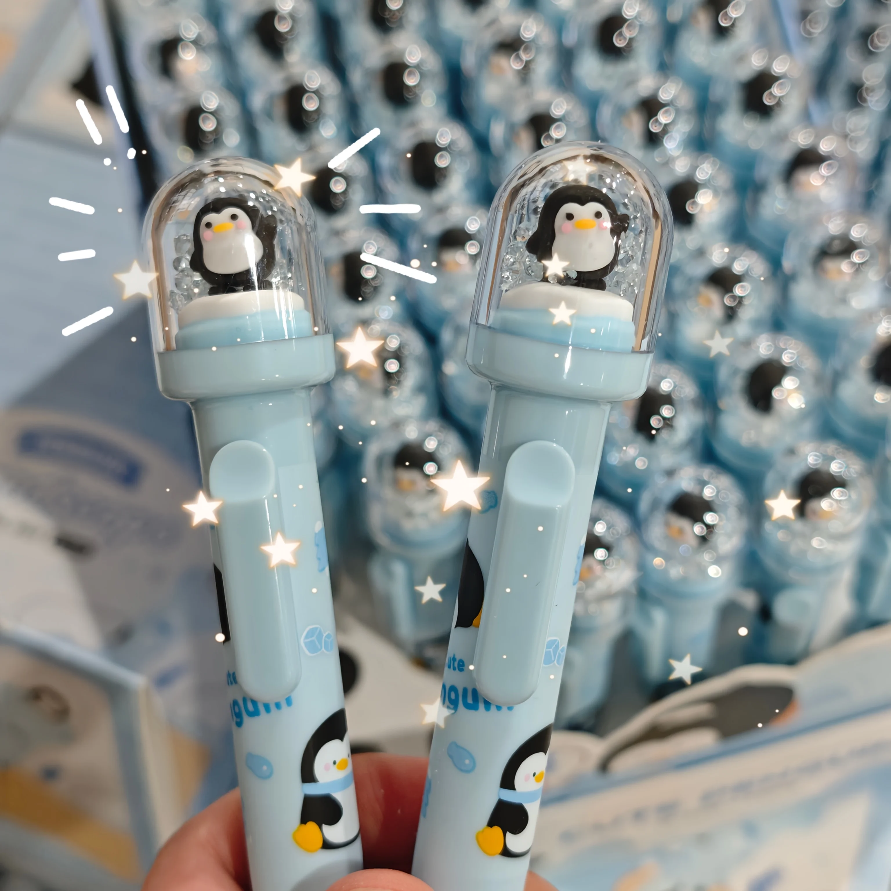 3-Pack of Randomly Assorted Ice Penguin-Shaped Gel Pens, High-Value Creative Pens for Elementary School Students, Cute Gel Pens with Landscape-Themed Adorable Penguin Designs
3-Pack of Randomly Assorted Ice Penguin-Shaped Gel Pens, High-Value Creative Pens for Elementary School Students, Cute Gel Pens with Landscape-Themed Adorable Penguin Designs