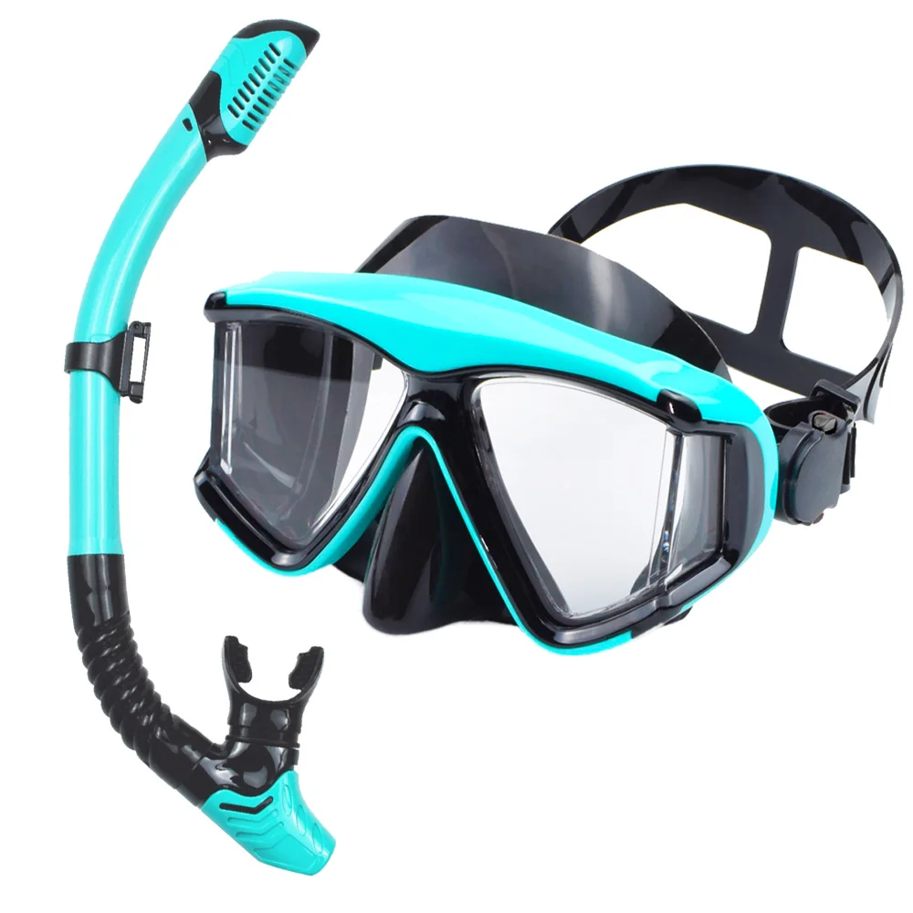 Snorkel Mask Set Scuba Diving Swimming Training Goggles Anti-Fog Anti-Leak 3 Windows Panoramic Wide View HD Dry Top Adults Youth
Snorkel Mask Set Scuba Diving Swimming Training Goggles Anti-Fog Anti-Leak 3 Windows Panoramic Wide View HD Dry Top Adults Youth