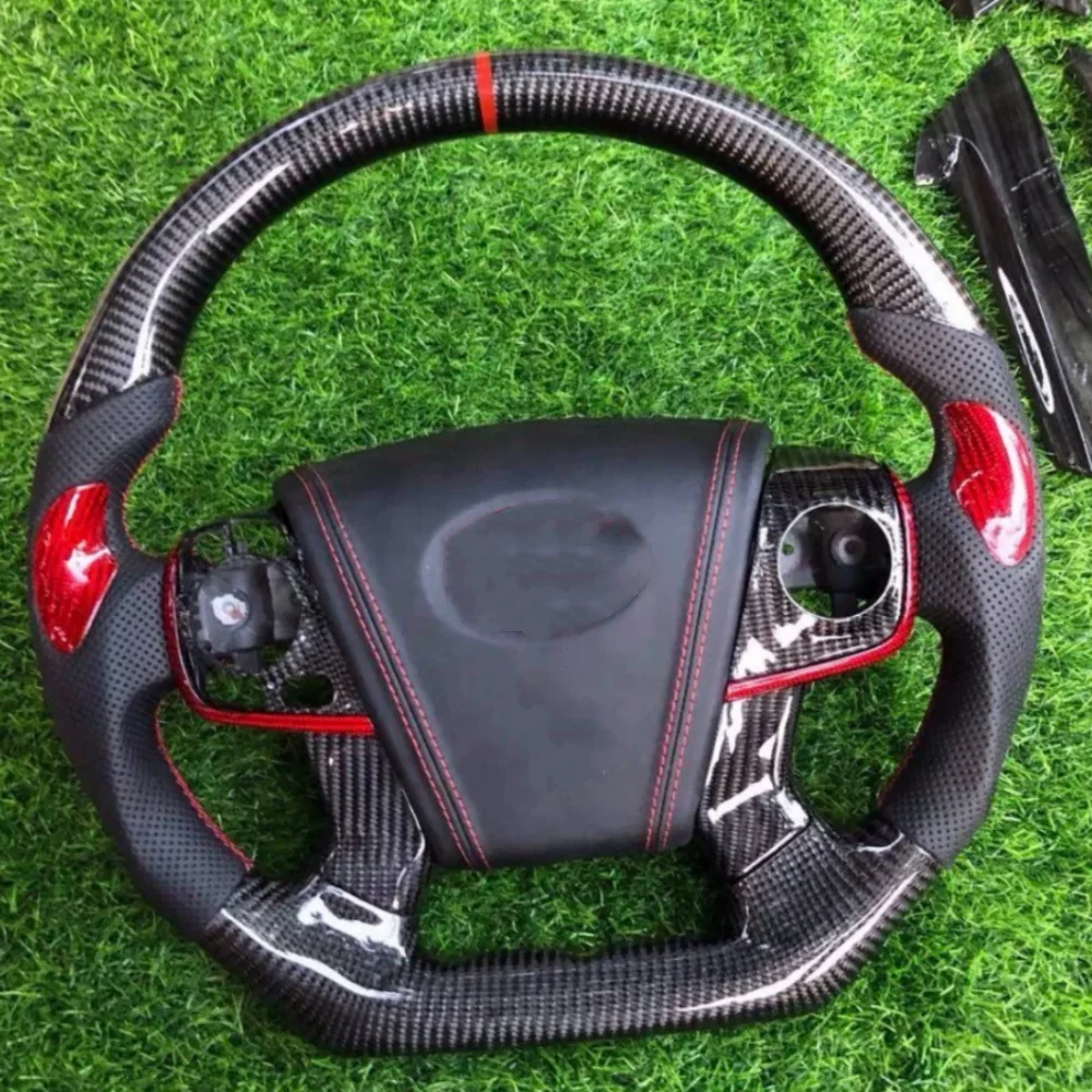 ForOld Toyota Camry Suitable for Camry Asia Dragon Corolla Izerlei Linrong real carbon fiber steering wheel retrofit and upgrade
ForOld Toyota Camry Suitable for Camry Asia Dragon Corolla Izerlei Linrong real carbon fiber steering wheel retrofit and upgrade