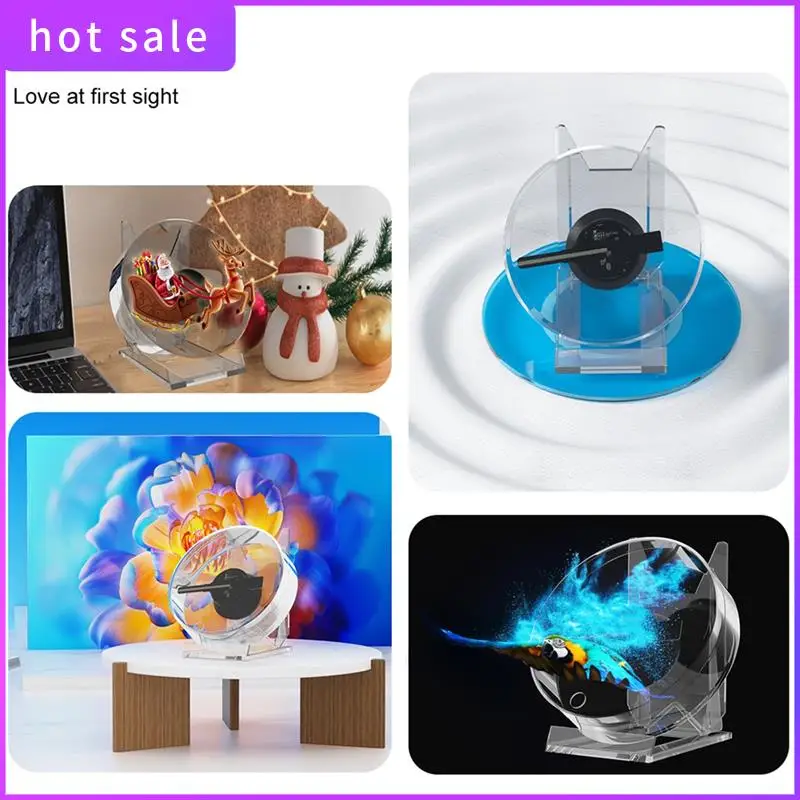 LICG-3D Fan Hologram Projector Desktop LED Sign Holographic Lamp Player Remote Display Support Images And Video
LICG-3D Fan Hologram Projector Desktop LED Sign Holographic Lamp Player Remote Display Support Images And Video