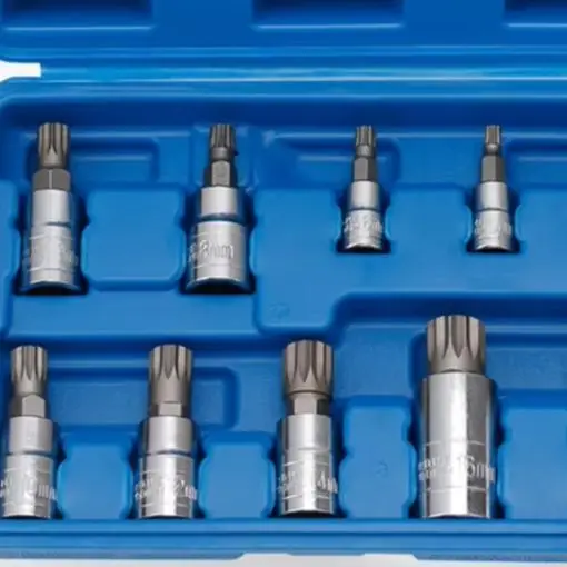 10 Pcs Chrome Vanadium Steel Star Socket Set 12 Point Hex Driver Bits For Automotive Shop Home Use Workshop Equipment
10 Pcs Chrome Vanadium Steel Star Socket Set 12 Point Hex Driver Bits For Automotive Shop Home Use Workshop Equipment