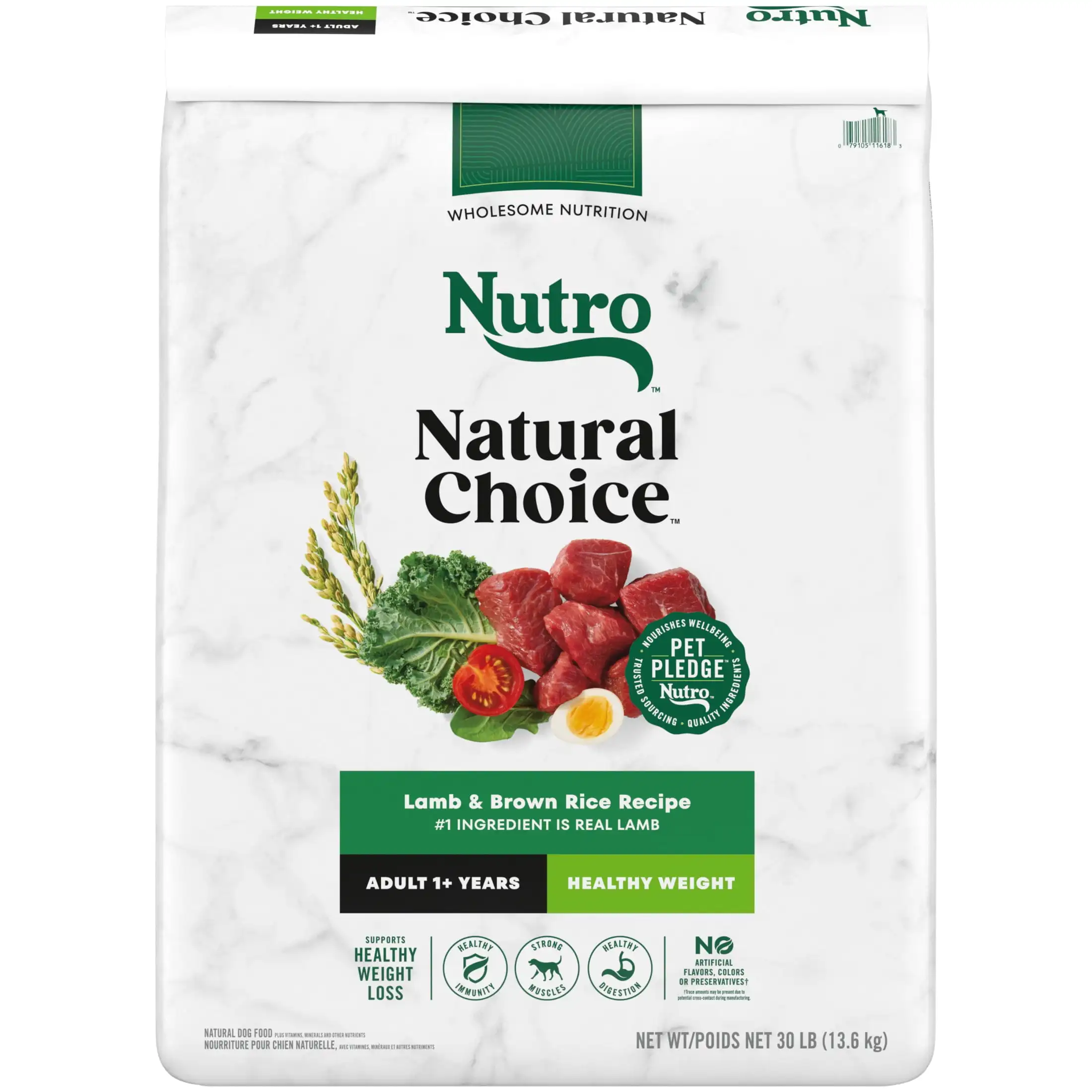 Nutro Natural Choice для взрослых, здоровый вес, сухой корм для собак, ягненок и коричневый рис, 30 фунтов
Nutro Natural Choice для взрослых, здоровый вес, сухой корм для собак, ягненок и коричневый рис, 30 фунтов