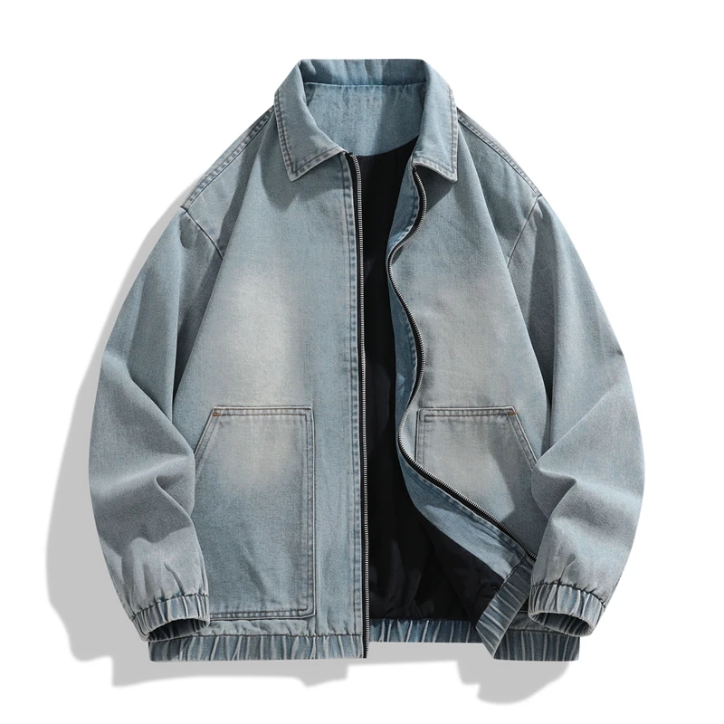 Denim Jacket Men Oversize Fashion Brand Men Casual Pockets Loose Long Sleeve Baseball Coat High Quality Lapel Casual Outerwear
Denim Jacket Men Oversize Fashion Brand Men Casual Pockets Loose Long Sleeve Baseball Coat High Quality Lapel Casual Outerwear