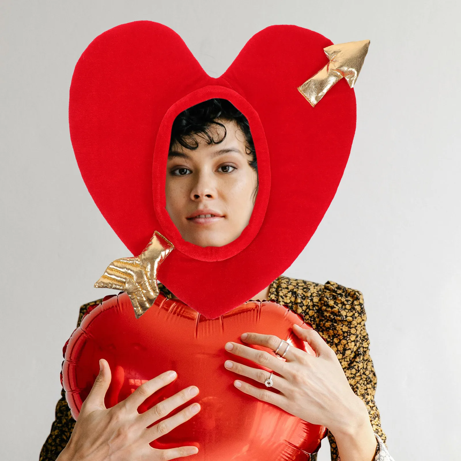 Valentine's Day Party Hat Lovely Heart Shape Cap Cupid Heart Design Headwear Photo Prop Adorable Creative Gift
Valentine's Day Party Hat Lovely Heart Shape Cap Cupid Heart Design Headwear Photo Prop Adorable Creative Gift