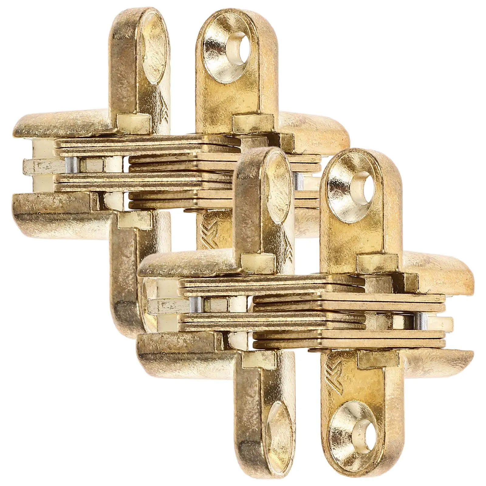 2 Pcs Zinc Alloy Hinge Noiseless Adjustable Hidden Door Hinges Mute Non-scratching Concealed Detachable Rotating
2 Pcs Zinc Alloy Hinge Noiseless Adjustable Hidden Door Hinges Mute Non-scratching Concealed Detachable Rotating