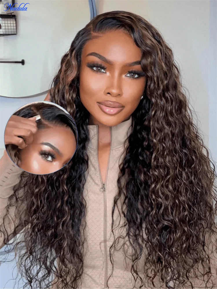 Nadula 7x5 Bye Bye Slip™ Golden Brown Glueless Wig Water Wave Pre Lace Bleached Tiny Knots 100% Human Hair Wigs 180% Density
Nadula 7x5 Bye Bye Slip™ Golden Brown Glueless Wig Water Wave Pre Lace Bleached Tiny Knots 100% Human Hair Wigs 180% Density