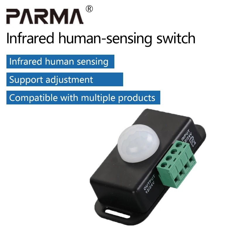 Infrared human body sensor switch, indoor household concealed embedded sensor module, adjustable intelligent delay controller 
Infrared human body sensor switch, indoor household concealed embedded sensor module, adjustable intelligent delay controller