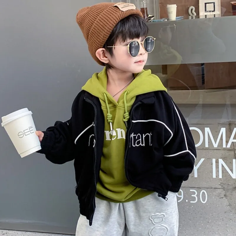 Boys Coat Jacket Cotton Outerwear Overcoat 2023 Casual Spring Autumn High Quality Children's Warm Clothing
Boys Coat Jacket Cotton Outerwear Overcoat 2023 Casual Spring Autumn High Quality Children's Warm Clothing
