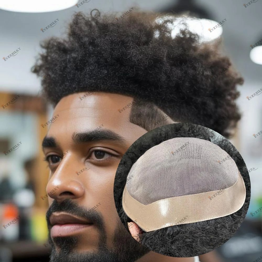 European Black Brown Blonde 100% Human Hair 6mm Afro Kinky Curly Toupee for Men Cheapest Mono Breathable Prosthesis for Blackmen
European Black Brown Blonde 100% Human Hair 6mm Afro Kinky Curly Toupee for Men Cheapest Mono Breathable Prosthesis for Blackmen