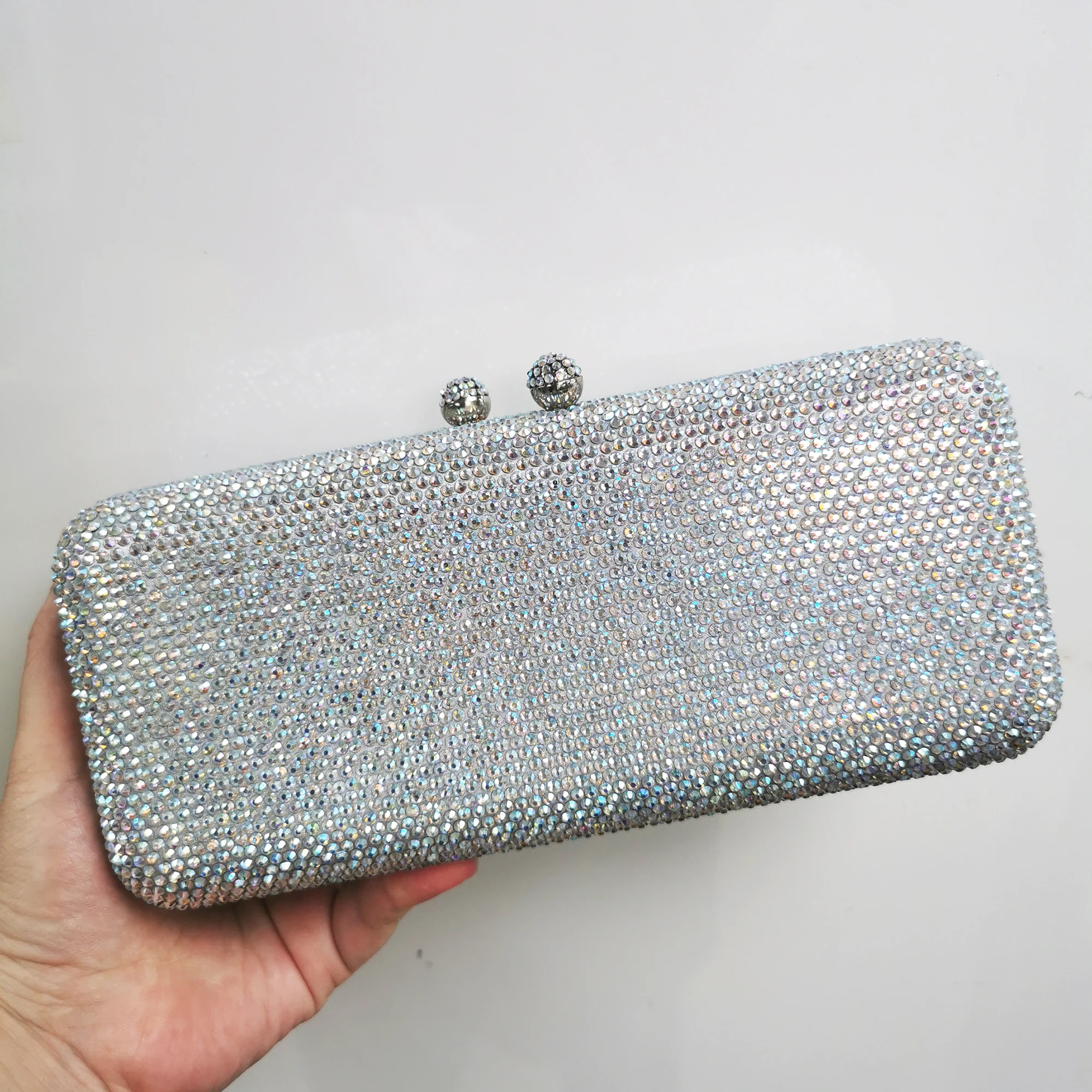 Silver/Black Diamond Long Wedding Purse Bag Luxury Designer Bridal Clutches Party Prom Shoulder Handbags Dinner Banquet Purses
Silver/Black Diamond Long Wedding Purse Bag Luxury Designer Bridal Clutches Party Prom Shoulder Handbags Dinner Banquet Purses