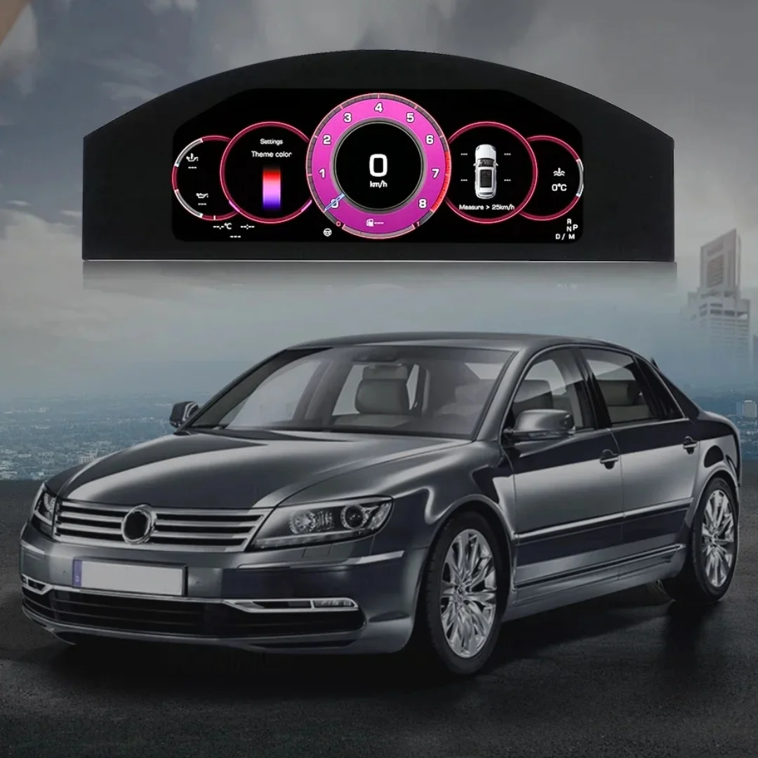 12.3 Inch Digital Cluster Odometer Screen For Volkswagen Phaeton 2004-2015 Virtual Cockpit Speed Meter Car Dashboard Instrument
12.3 Inch Digital Cluster Odometer Screen For Volkswagen Phaeton 2004-2015 Virtual Cockpit Speed Meter Car Dashboard Instrument
