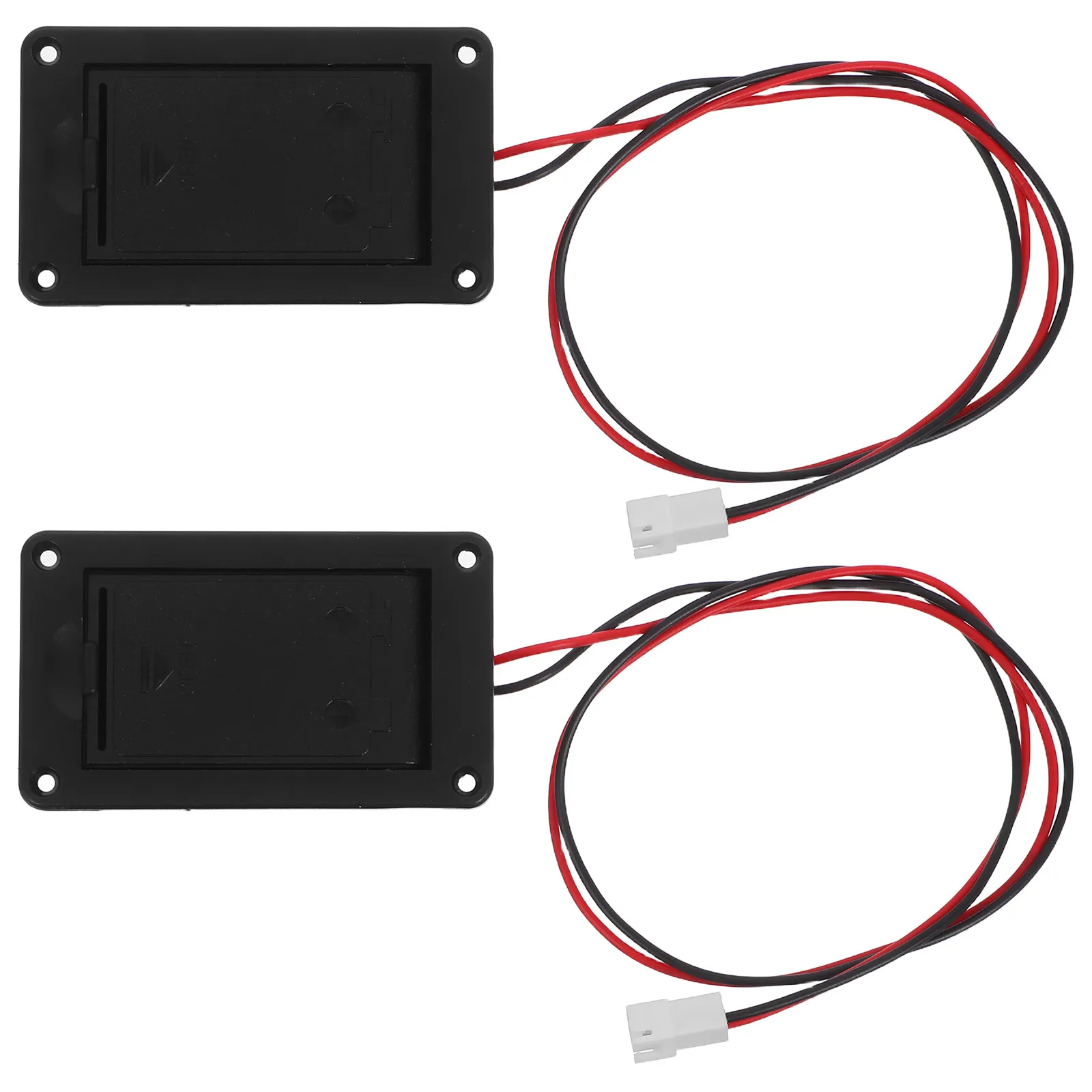 2Pcs Guitar Battery Box Holder Plastic Case 2-Pin Connector Secure Active Pickup Battery Holder for Acoustic Guitar Parts
2Pcs Guitar Battery Box Holder Plastic Case 2-Pin Connector Secure Active Pickup Battery Holder for Acoustic Guitar Parts