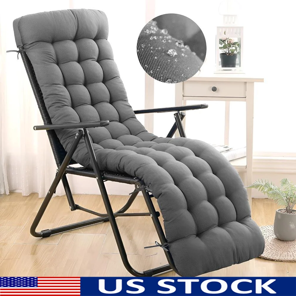 Waterproof Lounge Chair Cushion Soft Durable Chaise Lounge Cushion Indoor Outdoor Adjustable Straps Easy Clean Fabric
Waterproof Lounge Chair Cushion Soft Durable Chaise Lounge Cushion Indoor Outdoor Adjustable Straps Easy Clean Fabric