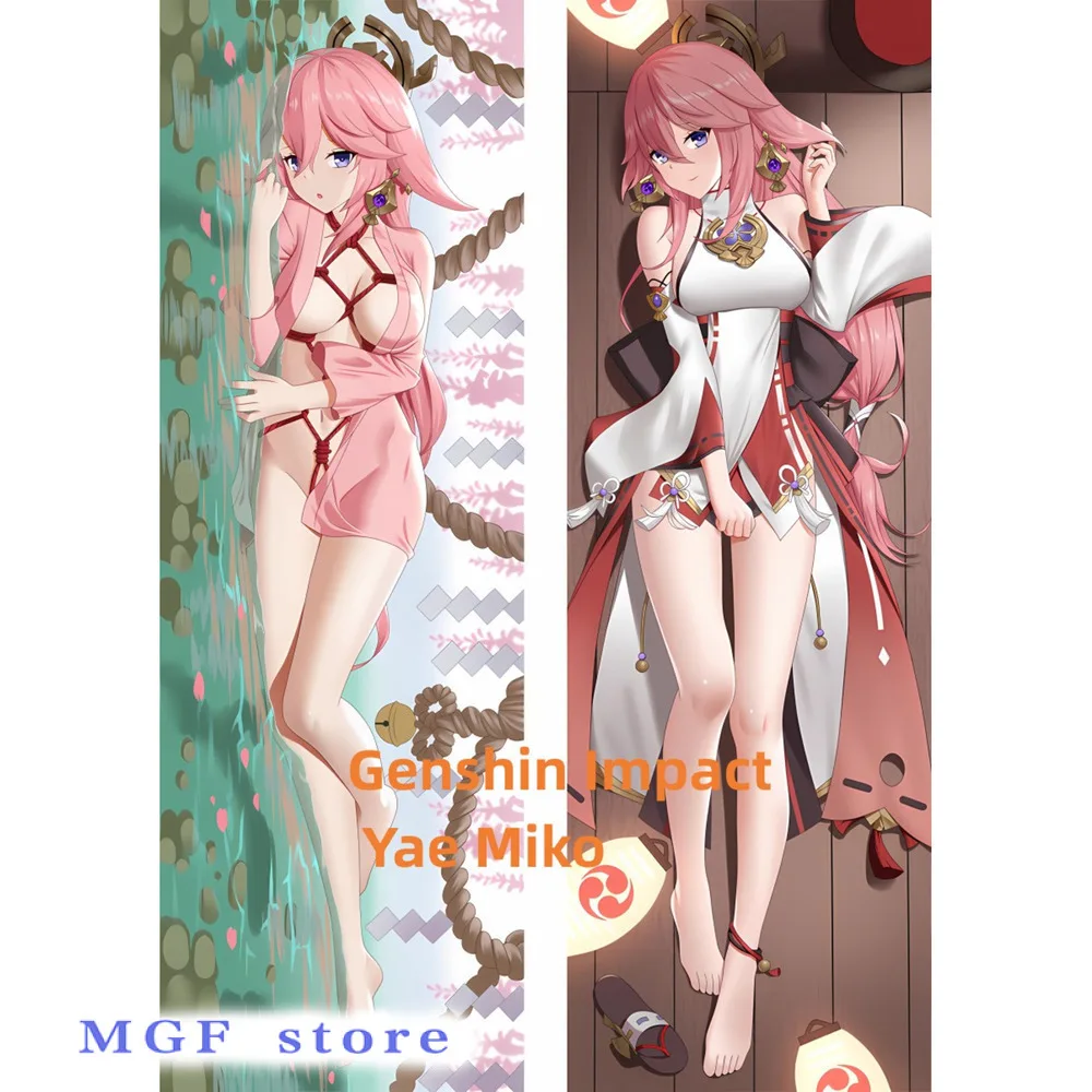 Dakimakura Anime Pillow Case Genshin Impact Yae Miko Double-Sided Print Of Life-Size Body Pillowcase Gifts Can Be Customized
Dakimakura Anime Pillow Case Genshin Impact Yae Miko Double-Sided Print Of Life-Size Body Pillowcase Gifts Can Be Customized