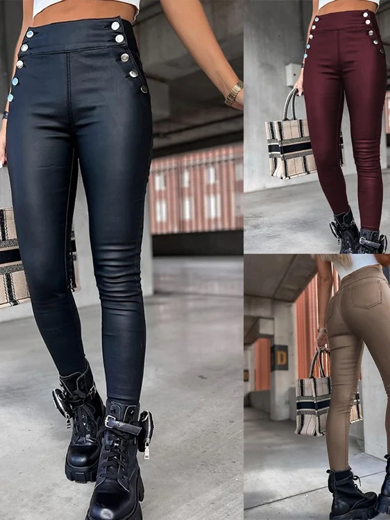 High Waist PU Leather Slimming Tummy Control Bootcut Pants Women's Fashion Autumn Winter New Arrival City Walk Maternity
High Waist PU Leather Slimming Tummy Control Bootcut Pants Women's Fashion Autumn Winter New Arrival City Walk Maternity