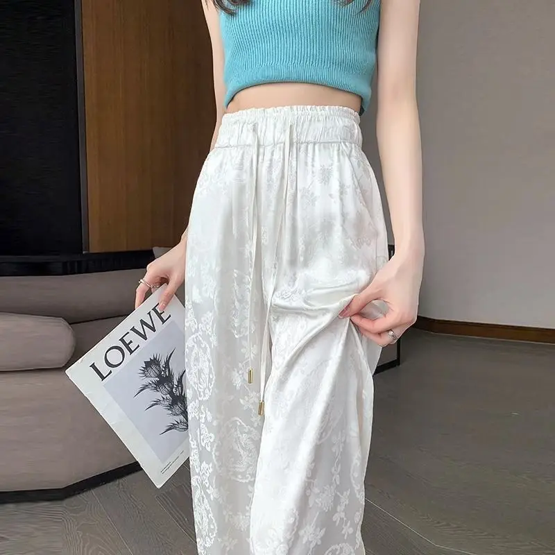 Casual Straight Leg Harem Pants Women's plus Size Summer Lightweight Fashionable High Waist Trousers Artistic Commute Style
Casual Straight Leg Harem Pants Women's plus Size Summer Lightweight Fashionable High Waist Trousers Artistic Commute Style