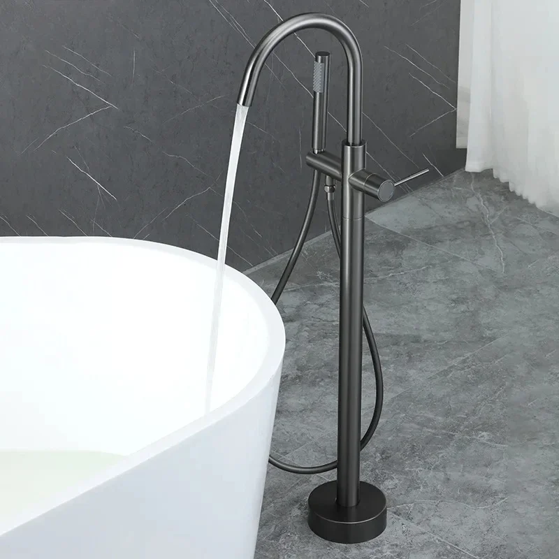 Bathroom Floor Stand faucet gunmetal bathtub standing tap Shower Mixer Brass bathroomShower floor Bathtub stand faucet floor tap
Bathroom Floor Stand faucet gunmetal bathtub standing tap Shower Mixer Brass bathroomShower floor Bathtub stand faucet floor tap