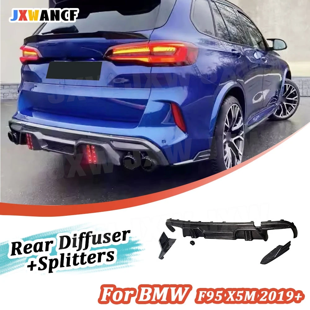 JXWANCF Carbon Fiber Car Rear Bumper Lip Diffuser With Splitters for BMW F95 X5M 2019-2022 FRP Rear Lip Spoiler Extension
JXWANCF Carbon Fiber Car Rear Bumper Lip Diffuser With Splitters for BMW F95 X5M 2019-2022 FRP Rear Lip Spoiler Extension
