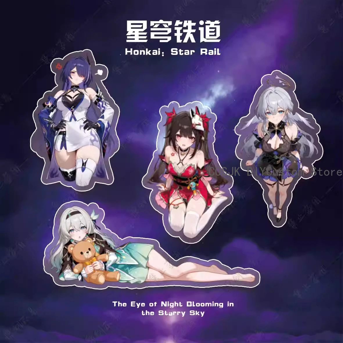 Firefly Sparkle Robin Honkai: Star Rail акриловые украшения мультяшная подставка фигурка модель тарелка игровые периферийные устройства косплей декор для рабочего стола
Firefly Sparkle Robin Honkai: Star Rail акриловые украшения мультяшная подставка фигурка модель тарелка игровые периферийные устройства косплей декор для рабочего стола