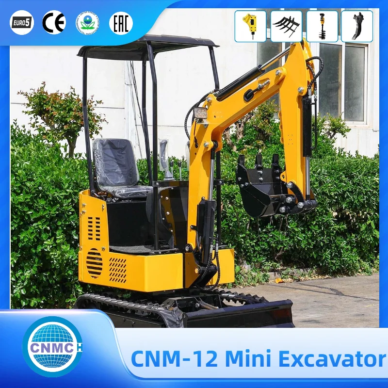 CNMC 1.2 Ton Mini Excavator Hydraulic Mechanical Excavator Loader High-performance Customizable Made in China CE EPA Certified
CNMC 1.2 Ton Mini Excavator Hydraulic Mechanical Excavator Loader High-performance Customizable Made in China CE EPA Certified