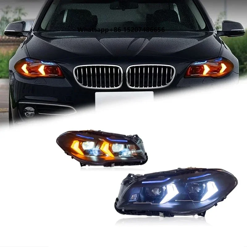 FT Car Lights for 5 Series F10 F18 Headlights 2011-2017 LED Projetor Headlamp Daytime Running Light Automotive Accessories
FT Car Lights for 5 Series F10 F18 Headlights 2011-2017 LED Projetor Headlamp Daytime Running Light Automotive Accessories