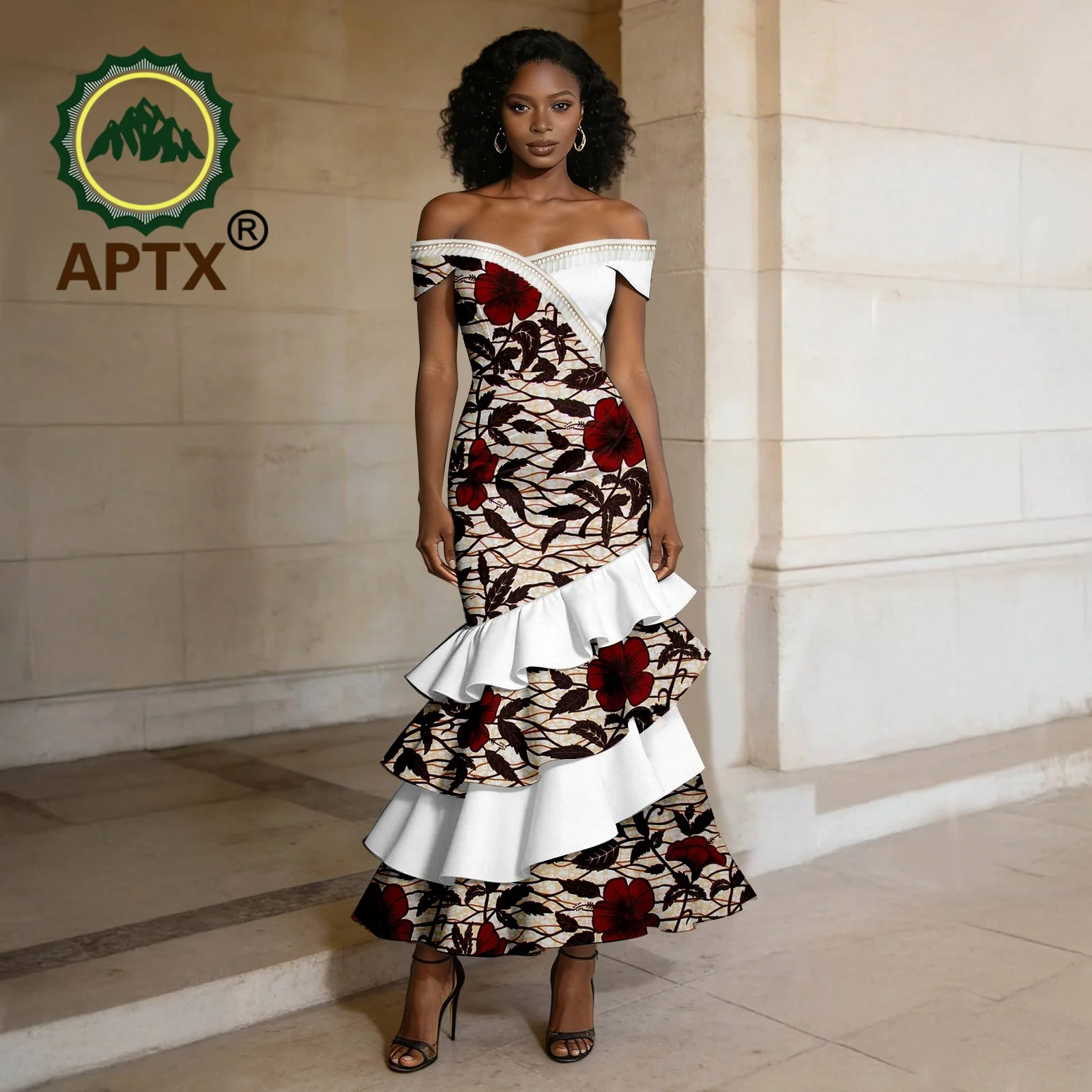 African Dress for Women Ankara Print Slash neck Short sleeve Ankle-Length Dress Dashiki Elegant fashion Casual Party Dress
African Dress for Women Ankara Print Slash neck Short sleeve Ankle-Length Dress Dashiki Elegant fashion Casual Party Dress