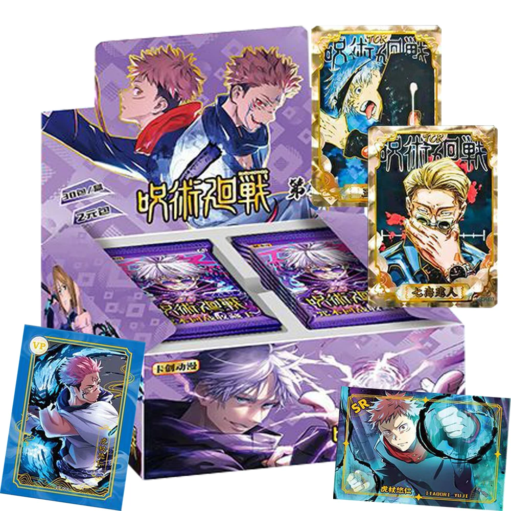 Anime Jujutsu Kaisen Exquisite High-quality Cards Children's Trendy Peripheral Cards Hobby Collection Unique Creative Toy Gifts
Anime Jujutsu Kaisen Exquisite High-quality Cards Children's Trendy Peripheral Cards Hobby Collection Unique Creative Toy Gifts