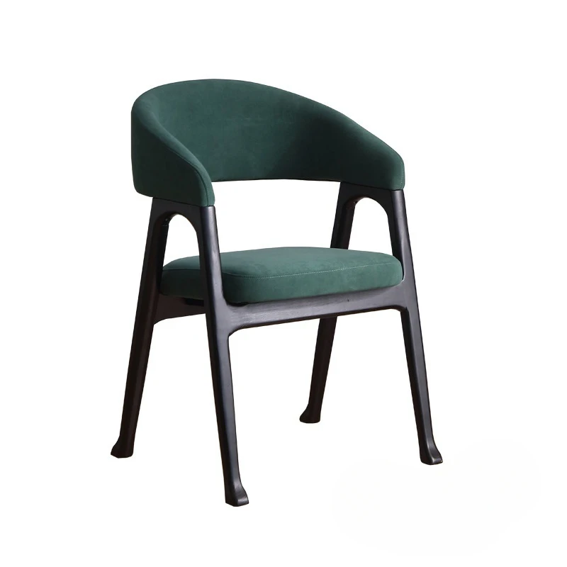 Nordic style household solid wood dining chair flannel backrest chair high-end dining table chair modern simple stool
Nordic style household solid wood dining chair flannel backrest chair high-end dining table chair modern simple stool