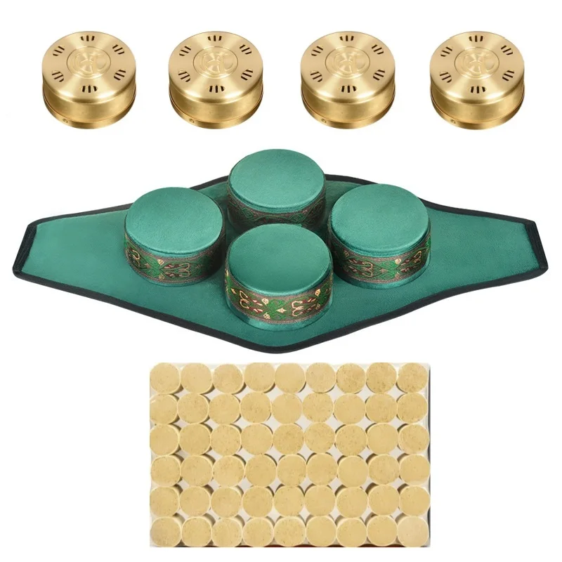 High Quality Slight Smoke Moxibustion Bag Skin-friendly Fabric Moxa Box Mugwort Herbal Roll Burner Body Acupoint Warm Massage
High Quality Slight Smoke Moxibustion Bag Skin-friendly Fabric Moxa Box Mugwort Herbal Roll Burner Body Acupoint Warm Massage