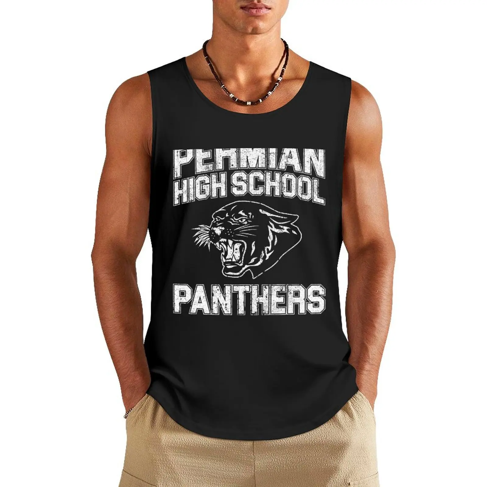 Permian High School Panthers (Friday Night Lights) Tank Top Sleeveless T-shirt gym clothes man fitness
Permian High School Panthers (Friday Night Lights) Tank Top Sleeveless T-shirt gym clothes man fitness