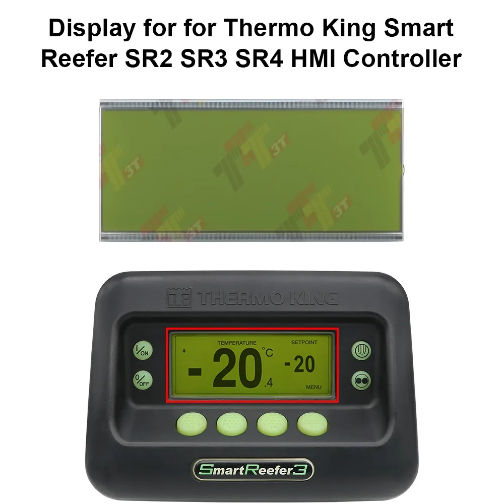 Trip LCD Screen Display Only for Thermo King Smart Reefer SR2 SR3 SR4 HMI Controller
Trip LCD Screen Display Only for Thermo King Smart Reefer SR2 SR3 SR4 HMI Controller