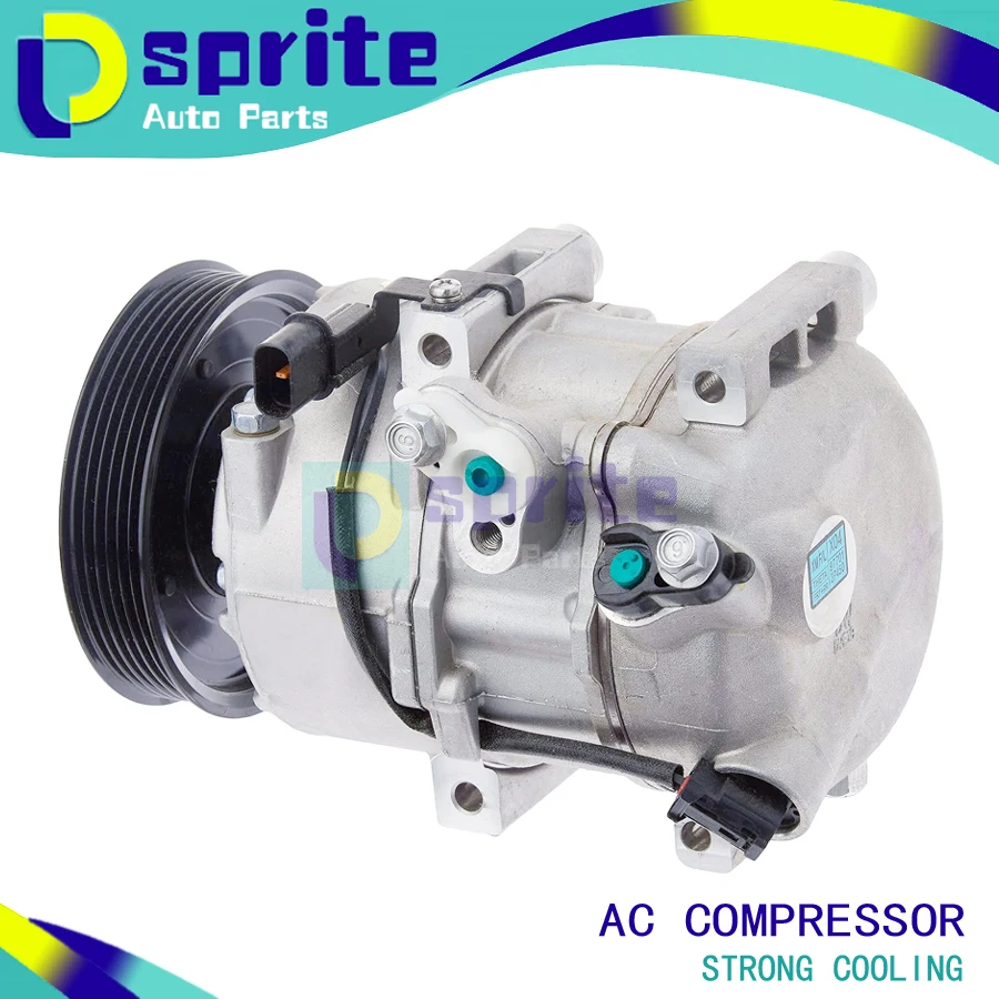 97701-2P600 977012P600 DVE18 ac compressor for Hyundai/Kia Alanko Sorento II 10553797 977013T180 977012P450
97701-2P600 977012P600 DVE18 ac compressor for Hyundai/Kia Alanko Sorento II 10553797 977013T180 977012P450