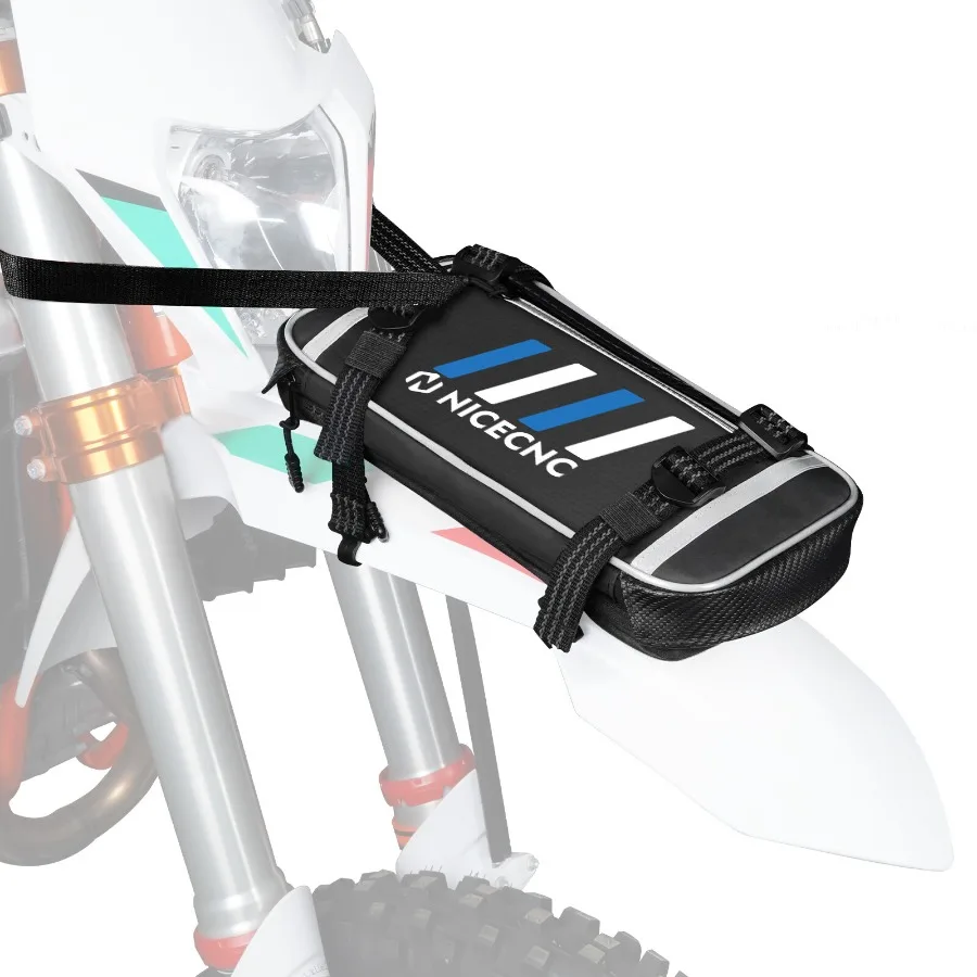 Universal Offroad Front Fender Luggage Bag Mudguard Tool Pack in Blue for Adventure Biking and Trail Riding Durable WeatherResi
Universal Offroad Front Fender Luggage Bag Mudguard Tool Pack in Blue for Adventure Biking and Trail Riding Durable WeatherResi