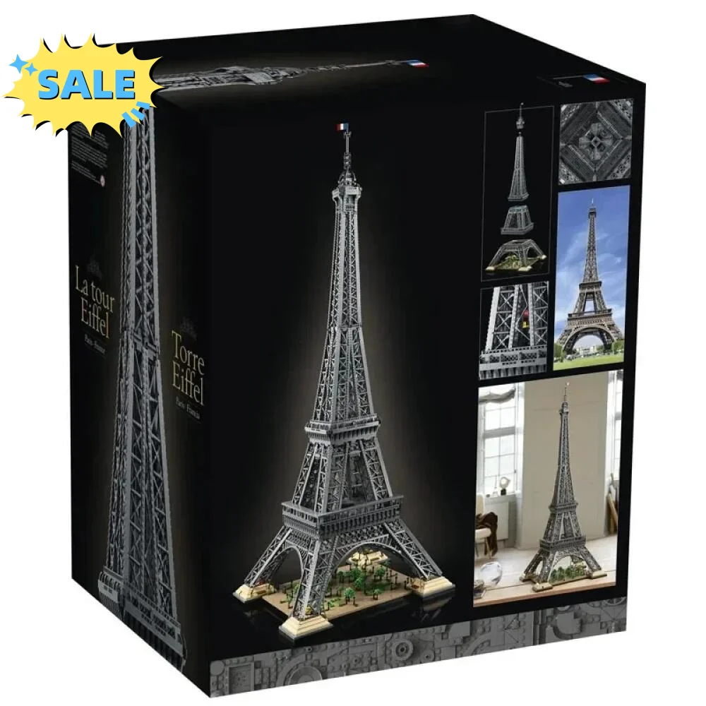 New 10001Pcs Large 10307 10181 17002 Eiffel Tower Building Blocks Bricks Birthday Christmas Gifts Compatible
New 10001Pcs Large 10307 10181 17002 Eiffel Tower Building Blocks Bricks Birthday Christmas Gifts Compatible