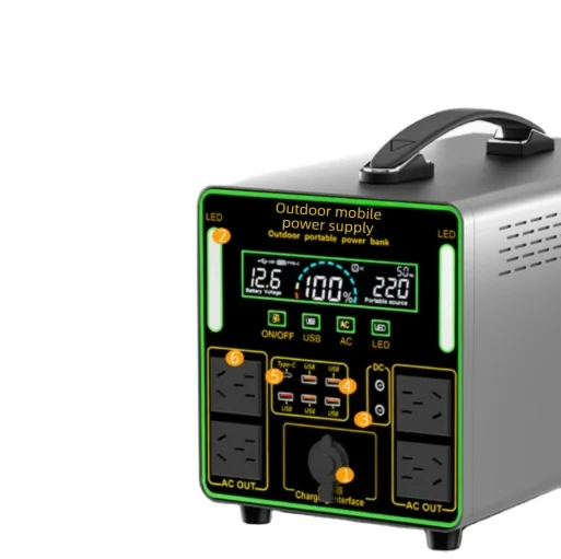 Outdoor Portable Power Station Large Capacity Camping Stall Keep Road Trip Live Emergency Wood Machine Parts
Outdoor Portable Power Station Large Capacity Camping Stall Keep Road Trip Live Emergency Wood Machine Parts