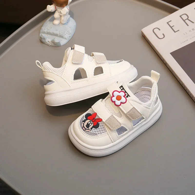 Disney Girls cartoon Casual Shoes Minnie Summer children cute Board Shoes Mickey Mouse Baby Sandals boy Breathable Toddler Shoes
Disney Girls cartoon Casual Shoes Minnie Summer children cute Board Shoes Mickey Mouse Baby Sandals boy Breathable Toddler Shoes