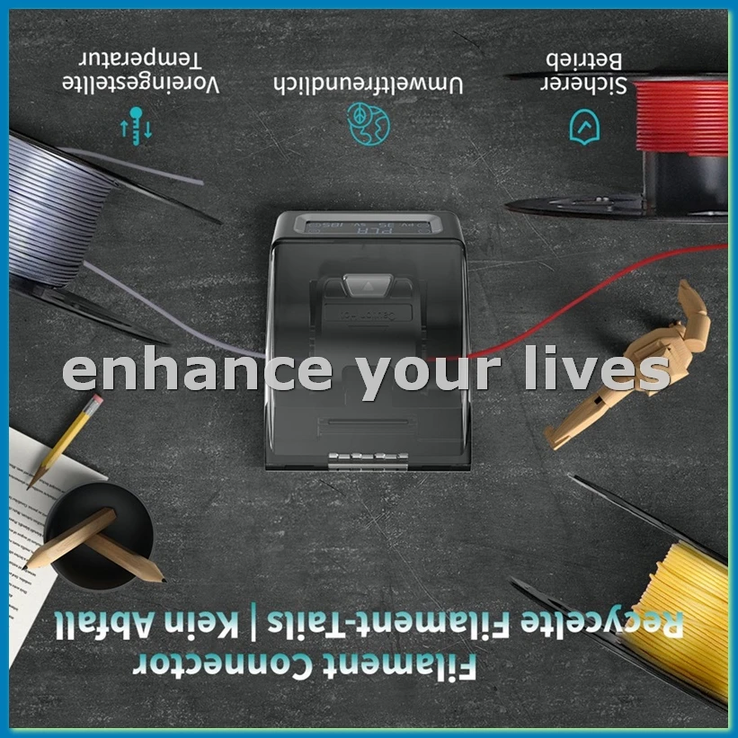 FC01 Разъем нити для 3D-нить 1,75 мм PLA/ABS/PC/PCL/PA/TETG Fusion Splicer Аксессуары для 3D-принтеров-A23U
FC01 Разъем нити для 3D-нить 1,75 мм PLA/ABS/PC/PCL/PA/TETG Fusion Splicer Аксессуары для 3D-принтеров-A23U