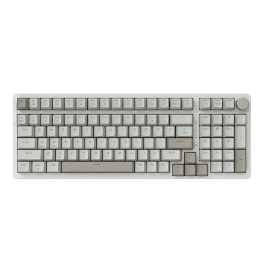 AK992 Retro Wired Mechanical Keyboard, 98 Keys Full Layout, Hot-Swappable USB Gaming Keyboard with Red Switches, Multimedia Key
AK992 Retro Wired Mechanical Keyboard, 98 Keys Full Layout, Hot-Swappable USB Gaming Keyboard with Red Switches, Multimedia Key