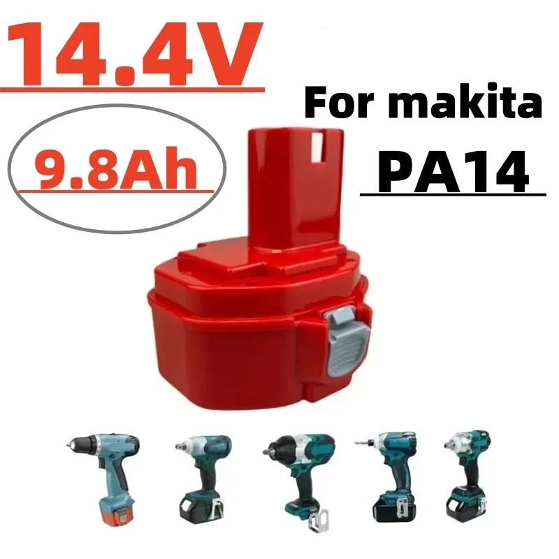 14.4V 4800mAh NiMH replacement battery For Makita PA14, 1422, 1420, 1433, 1434, 1435, 6281D, 6280D, 6237D, 6337D 8281D and 6228D
14.4V 4800mAh NiMH replacement battery For Makita PA14, 1422, 1420, 1433, 1434, 1435, 6281D, 6280D, 6237D, 6337D 8281D and 6228D
