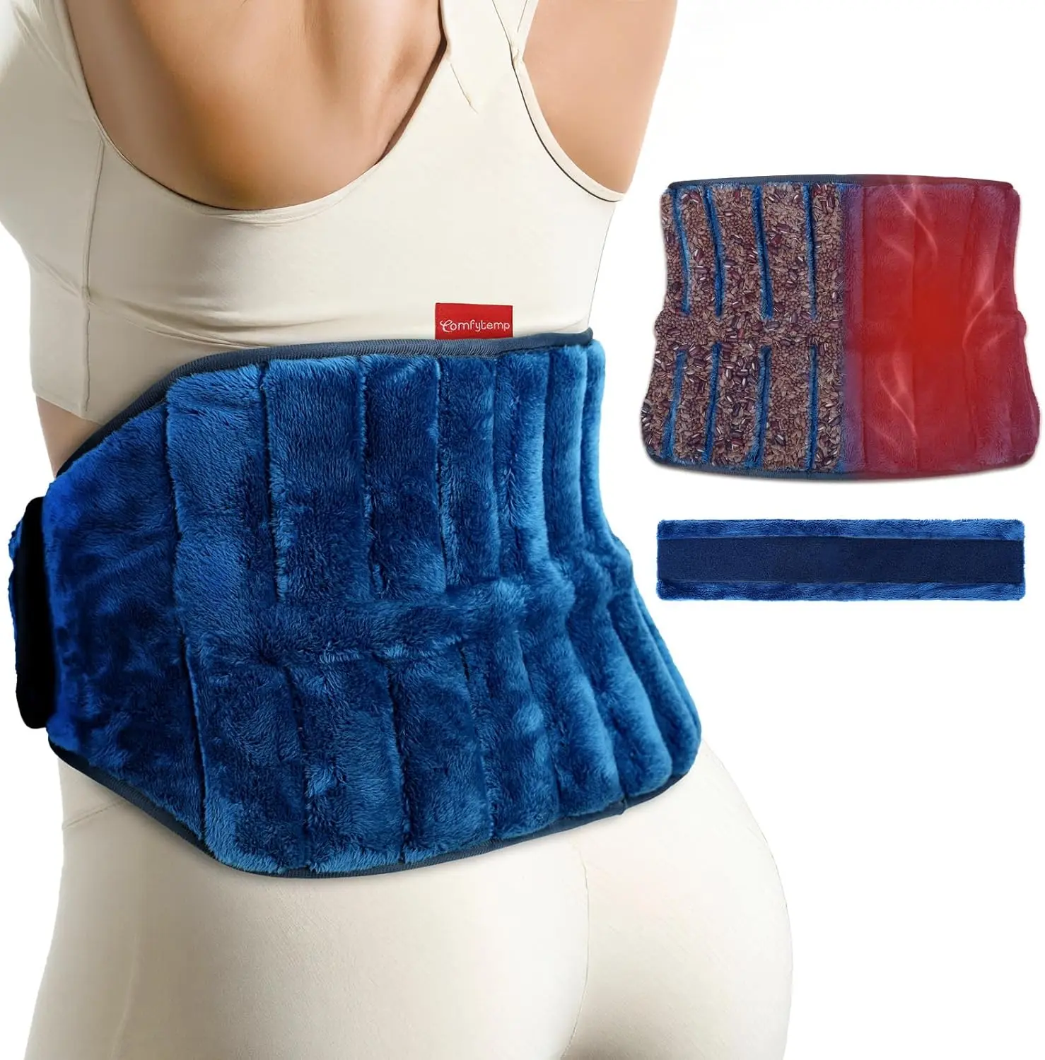 Греющий коврик для микроволновой печи для облегчения боли в спине, восстановления при ишиасе, горячая терапия для поясницы, допускается к использованию с FSA/HSA.
Греющий коврик для микроволновой печи для облегчения боли в спине, восстановления при ишиасе, горячая терапия для поясницы, допускается к использованию с FSA/HSA.