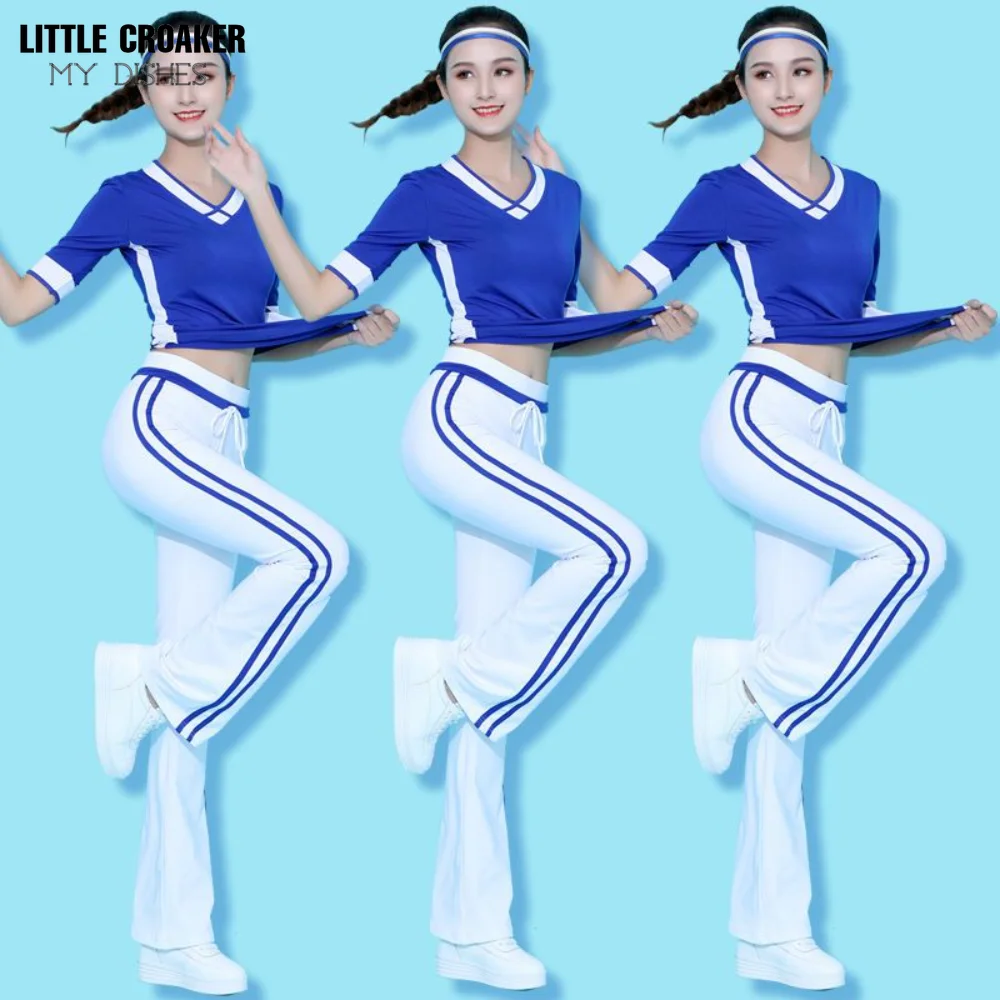 Autumn Square Danse Chinoise Clothing New Sports Leisure Dance Clothing Modal Exercise Fitness Street Kpop Dance Outfit
Autumn Square Danse Chinoise Clothing New Sports Leisure Dance Clothing Modal Exercise Fitness Street Kpop Dance Outfit