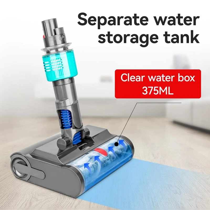A87Z Электрическая насадка для влажной и сухой уборки для пылесоса Dyson V7 V8 V10 V11 V15, роликовая щетка для твердых полов и площадок
A87Z Электрическая насадка для влажной и сухой уборки для пылесоса Dyson V7 V8 V10 V11 V15, роликовая щетка для твердых полов и площадок