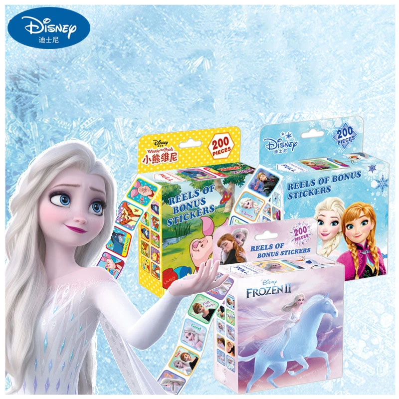 200pcs Disney Princess Frozen Diy Stickers Anime Spider-man Seal Label Decorative Cartoon Kids Party Candy Rolls Stickers Toys
200pcs Disney Princess Frozen Diy Stickers Anime Spider-man Seal Label Decorative Cartoon Kids Party Candy Rolls Stickers Toys