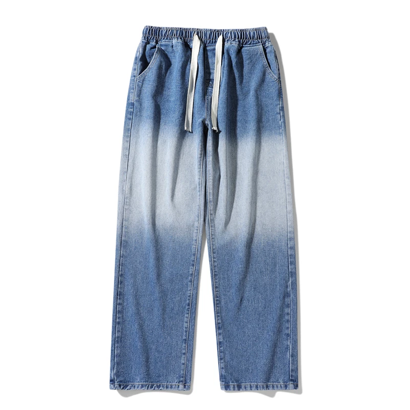 TRAF A Trend-Setter! Men's Gradient Denim Wide-Leg Pants, Drawstring Adjustable, Unique Color Transition, Full of Personality!
TRAF A Trend-Setter! Men's Gradient Denim Wide-Leg Pants, Drawstring Adjustable, Unique Color Transition, Full of Personality!