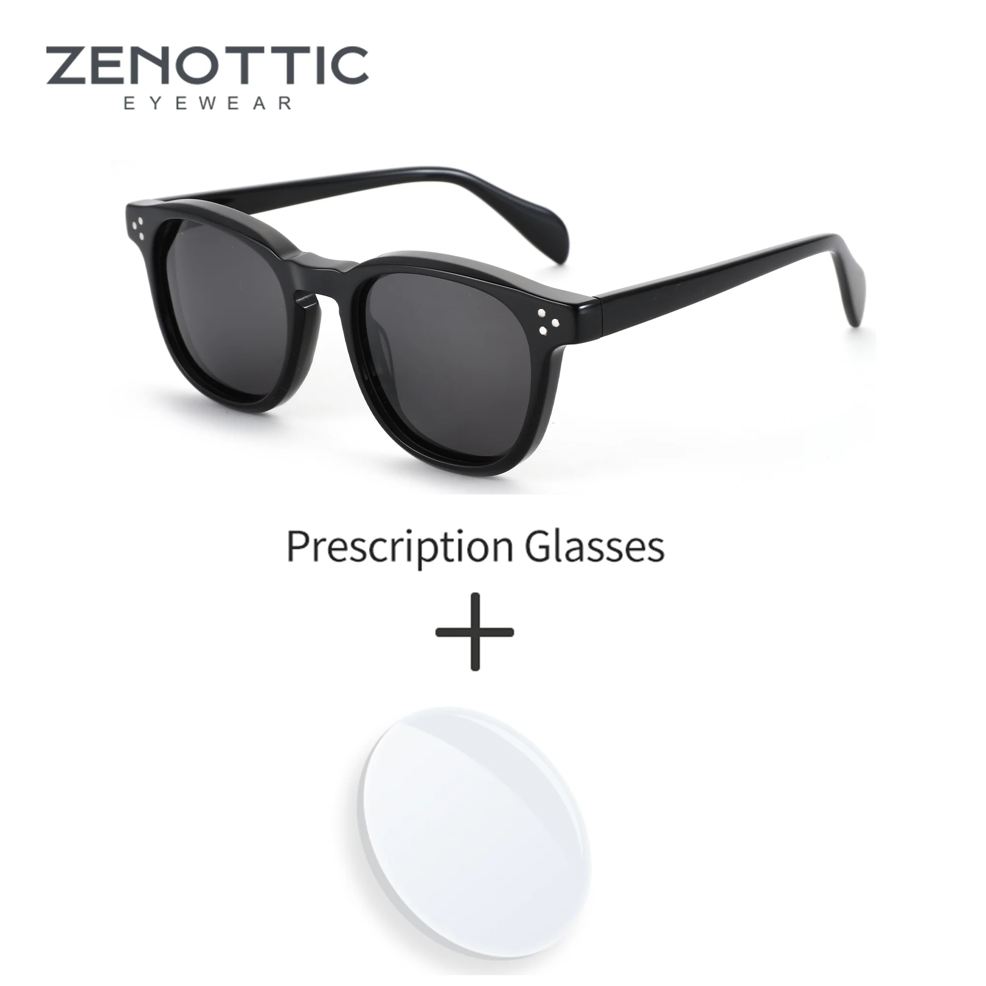 ZENOTTIC M Size Popular Acetate Square Sunglasses Prescription Women Men Uv400 Polarized Myopia Progressive Sun Glasses
ZENOTTIC M Size Popular Acetate Square Sunglasses Prescription Women Men Uv400 Polarized Myopia Progressive Sun Glasses