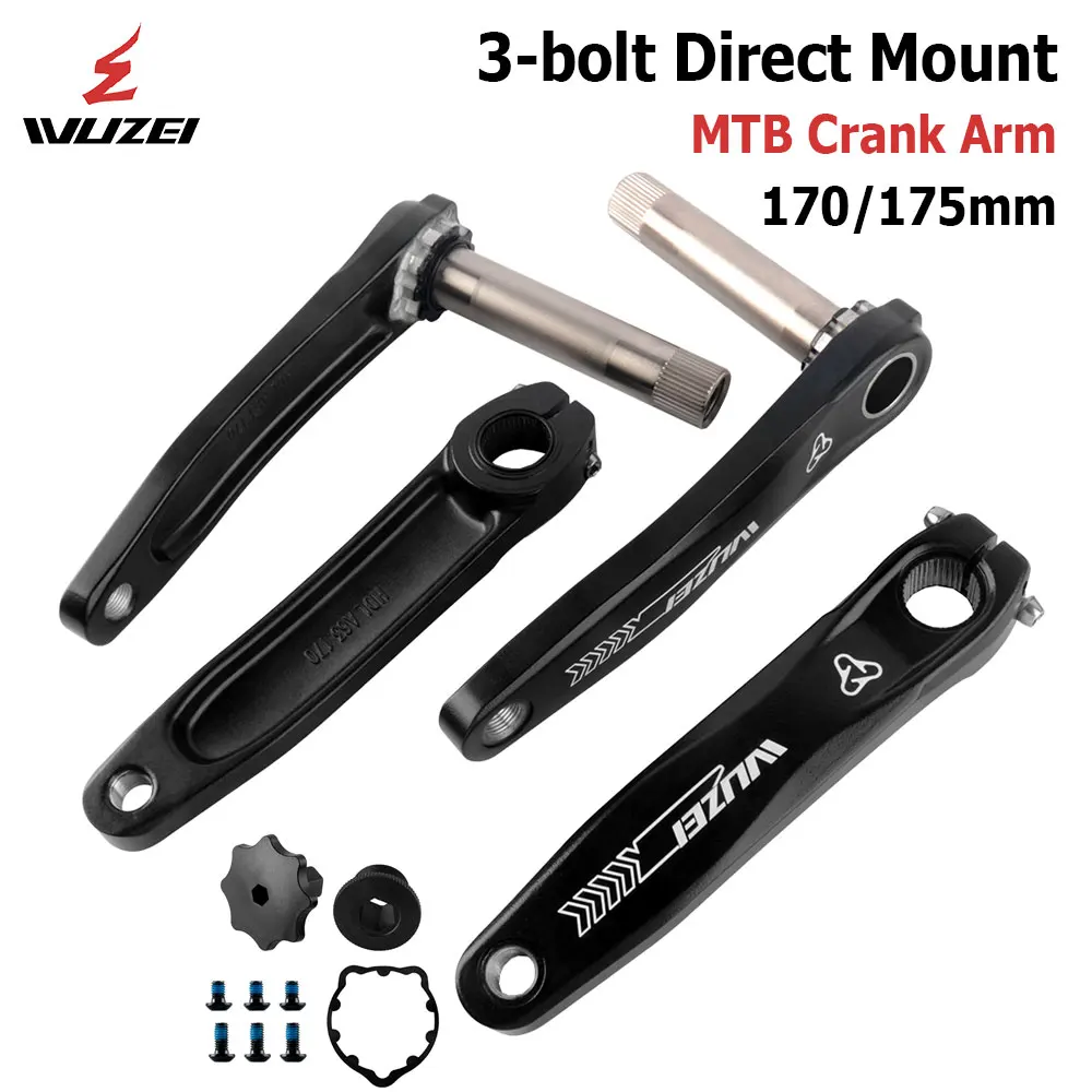 WUZEI 3 болта с прямым креплением MTB Crank 170 175 мм Шатун для горного велосипеда 9 10 11 12-скоростная звездочка для звездочки SRAM GXP
WUZEI 3 болта с прямым креплением MTB Crank 170 175 мм Шатун для горного велосипеда 9 10 11 12-скоростная звездочка для звездочки SRAM GXP