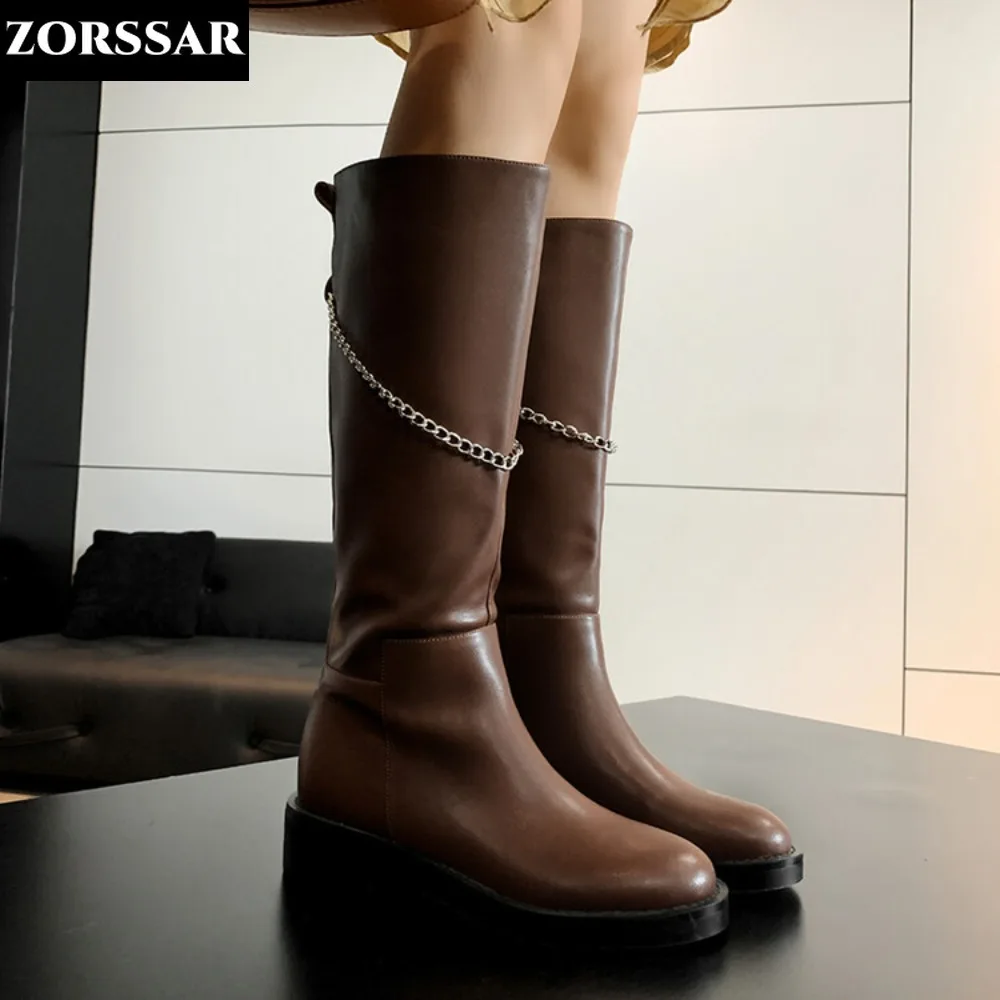 Brown Western Boots Women Square Heel Knee High Boots Fashion Round Toe Shoes 2024 Winter Zipper Cowgirl Boots Botas Mujer
Brown Western Boots Women Square Heel Knee High Boots Fashion Round Toe Shoes 2024 Winter Zipper Cowgirl Boots Botas Mujer