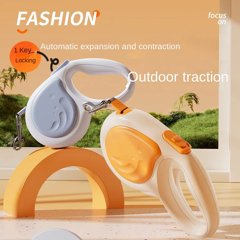 Pet Automatic Retractable Hand Holding Rope Explosion-Proof Medium Large Shrink Tractor Dog Leash
Pet Automatic Retractable Hand Holding Rope Explosion-Proof Medium Large Shrink Tractor Dog Leash