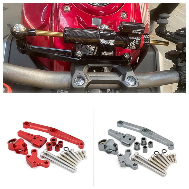 New For Honda CB650R CB 650 R cb650r 2018-2024 2023 2022 2021 Motorcycle Steering Stabilizer Damper Mounting Bracket Kit
New For Honda CB650R CB 650 R cb650r 2018-2024 2023 2022 2021 Motorcycle Steering Stabilizer Damper Mounting Bracket Kit